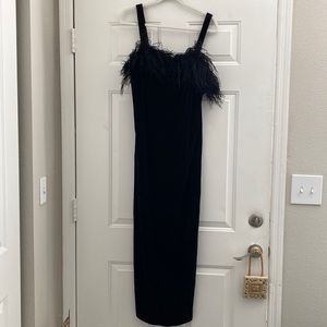 Plus size Velour long dress
